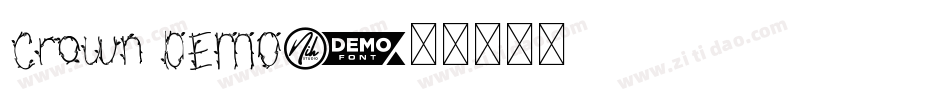 Crown DEMO字体转换